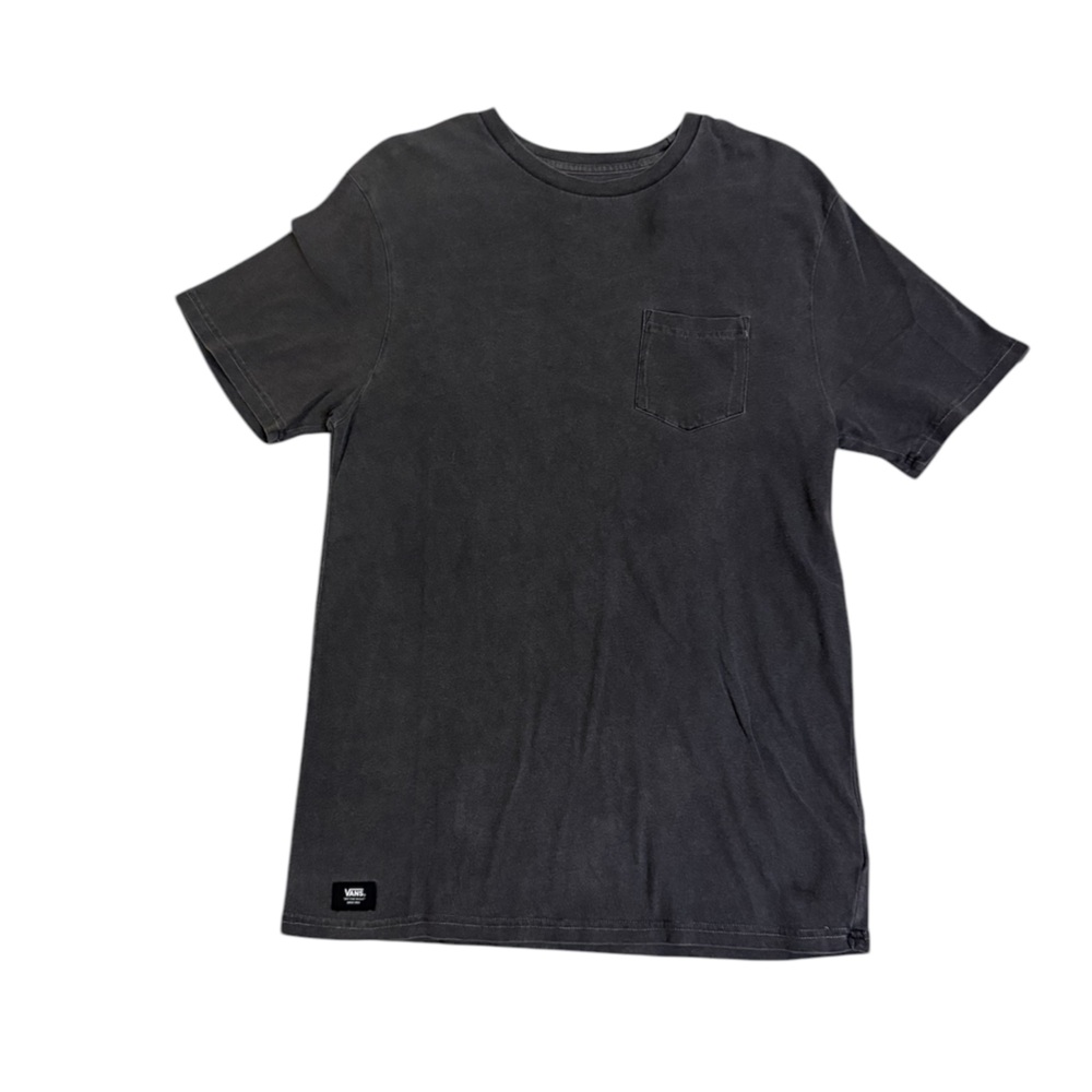 Men’s Vans Dark Gray T-Shirt, Size Medium